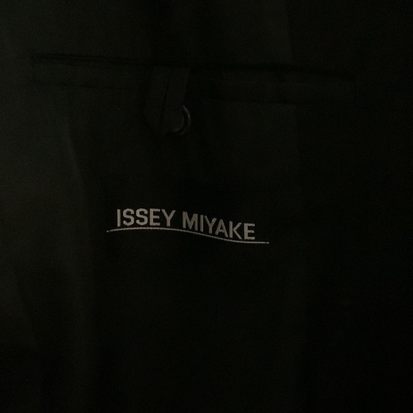 RARE archive Issey Miyake paint stitch fabric design stripe detail jacket - Picture 11 of 12